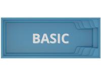 Rozpočet pre keramický bazén Compass Pools FUN 100 - výbava BASIC