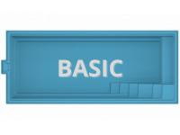 Rozpočet pre keramický bazén Compass Pools CLASSIC 73 - výbava BASIC