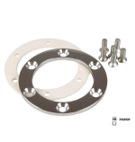 Hugo Lahme prírubová sada k sacím tryskám, pre fóliové bazény