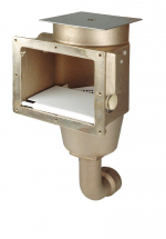Hugo Lahme Skimmer 240 mm, attacco 2" in