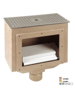 Hugo Lahme skimmer 160 mm, napojení 2“ vnitřní závit, pro fóliové, prefabrikované a keramičtí bazény