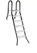Nerezový rebrík ESP pre nezapustené bazény, 5+1 stupeň, pre bazény 1,5 m výšky, AISI 304
