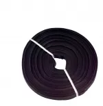 Napkollektor rögzítő szalag - 1 m fekete (50 m-es csomagban)