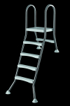Vysoký bazénový rebrík