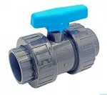 Bazénový PVC kulový ventil Plimex 32 mm lepení / lepení