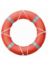 Záchranný kruh, priemer 73 cm