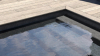 Płaskorzeźba AVfol - Czarny Marmur 3D; Szerokość 1,65 m, 1,6 mm, rolka 20 m - Folia basenowa