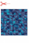AVfol Decor Antypoślizgowy - Mozaika Electric; Szerokość 1,65 m, grubość 1,5 mm, metraż - Folia basenowa, cena za m2
