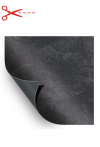 Płaskorzeźba AVfol - Czarny Marmur 3D; Szerokość 1,65 m, grubość 1,6 mm, metraż - Folia basenowa, cena za m2
