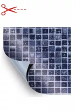 AVfol Decor - Aqua Mozaik; 1,65 m szélesség, 1,5 mm vastagság - méteráru - Medence fólia, az ár m2-re vonatkozik