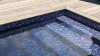 AVfol Decor - Blue Marmor; 1,65 m Breite, 1,5 mm, in Metern verkauft