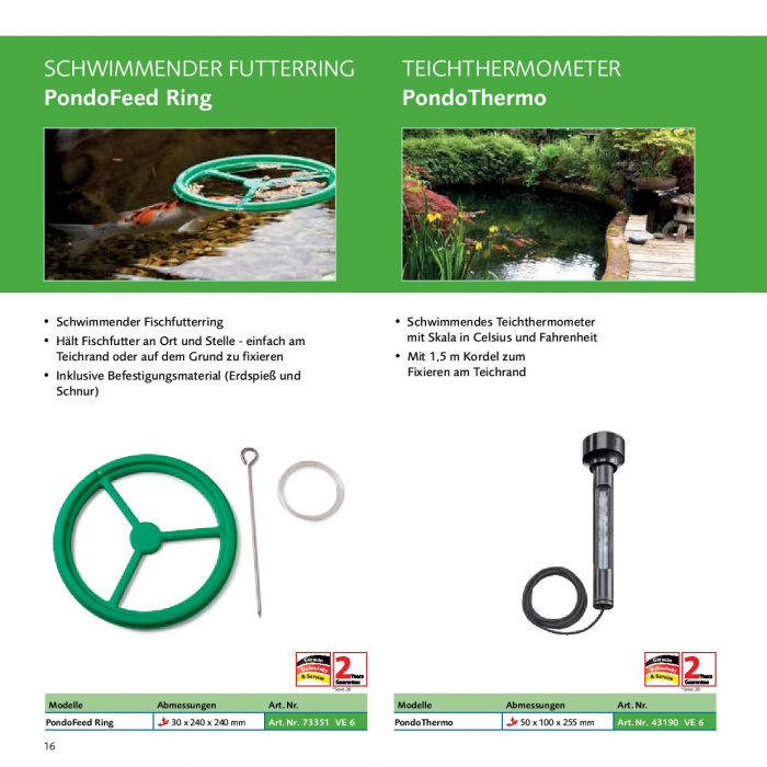 Pontec PondoThermo - Teichthermometer