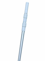 Kij teleskopowy 1,2 - 3,6 m, niebieski, trzyczęściowy (średnica 28 / 32 mm)