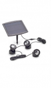 Pontec PondoSolar LED Set 3 - Zestaw oświetlenia solarnego LED