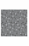 AVfol Decor Anti-Rutsch - Grau Mosaik; 1,65 m Breite, 1,5 mm, 20 m Rolle
