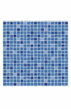 AVfol Decor Csúszásgátló - Kék Mozaik; 1,65 m szélesség, 1,5 mm vastagság, 20 m tekercs