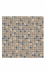 AVfol Decor Csúszásgátló - Homokszínű Mozaik; 1,65 m szélesség, 1,5 mm vastagság, 25 m tekercs - Medence fólia