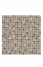 AVfol Decor Anti-Rutsch - Sandig Mosaik; 1,65 m Breite, 1,5 mm, 25 m Rolle - Poolfolie