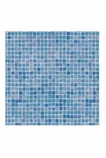 AVfol Decor Protiskluz - Mozaika Azur; 1,65 m šíře, 1,5 mm, role 20 m - Bazénová fólie