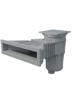 Superskimmer 17,5 hp con filetti in ottone - grigio chiaro (RAL7004)