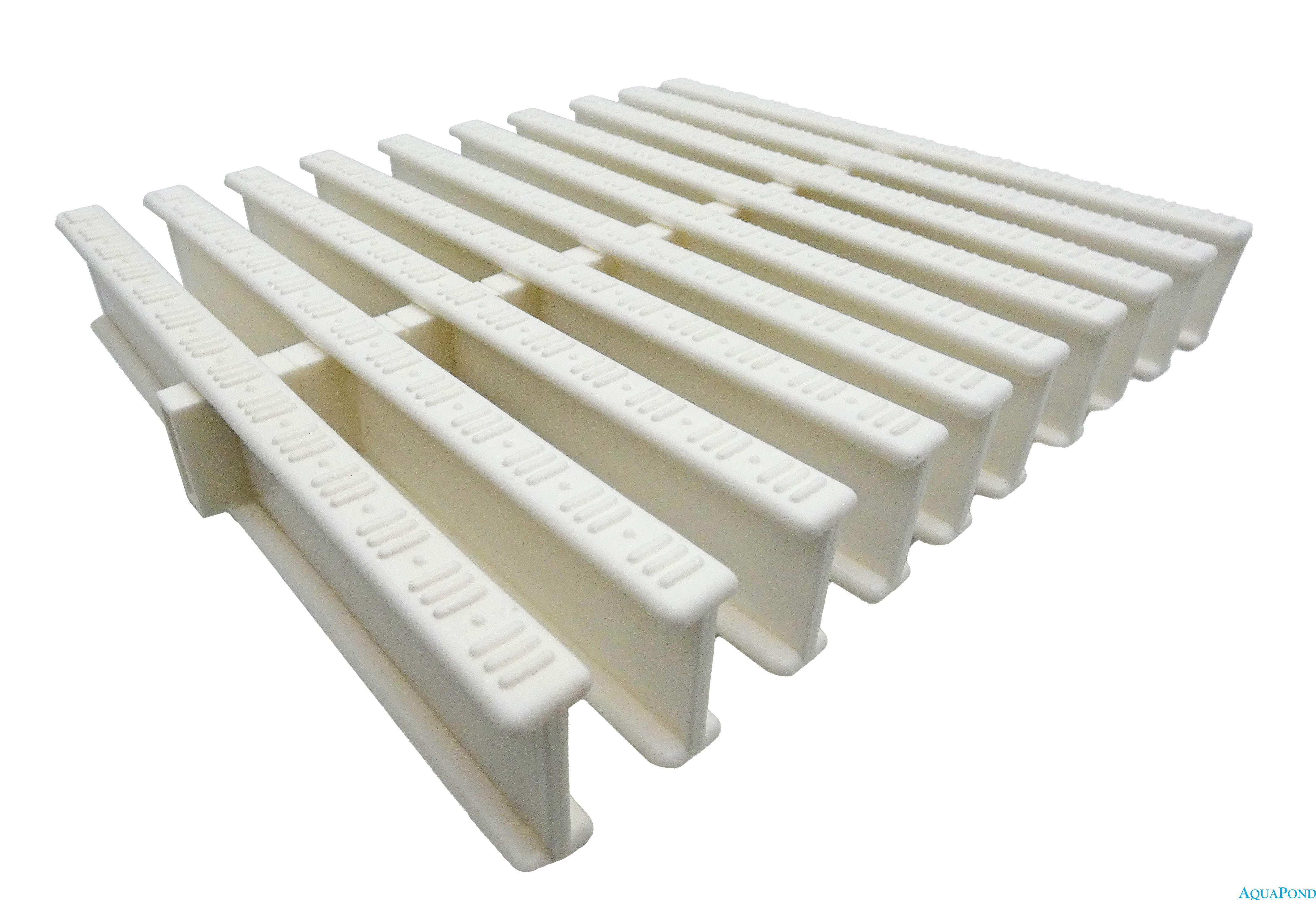 Griglia areazione in plastica per zoccolino mobile frigorifero 45 x 509mm Bianco