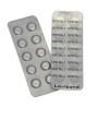 Test tablets for photometer DPD No. 1, 10 tablets for measuring free chlorine