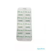 Testovacie tablety DPD No.4 Rapid, 10 ks tabletiek na stanovenie hodnoty kyslíka v bazénovej vode