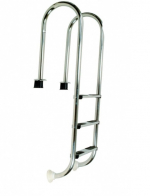 Nerezový rebrík Muro (Slim) 3 stupňový s puzdrom AISI 316