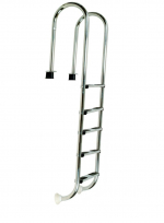 Nerezový rebrík Muro (Slim) 5 stupňový s puzdrom AISI 316