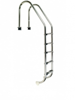Nerezový, 5 stupňový rebrík Standard s puzdrom AISI 316