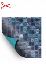 AVfol Decor - Mozaika Skyline; 1,65m šíře, 1,5mm, metráž - Bazénová fólie, cena je za m2