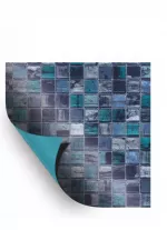 AVfol Decor - Mozaika Skyline; 1,65 m šírka, 1,5 mm, 25 m kotúč - Bazénová fólia