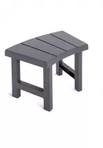 Príručná lavica / stolík k vírivke 124 x 37 x 42 cm