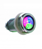 Astralpool Reflektor mit LEDs LumiPlus Micro 2.11 V2 DMX Farblicht - mit Edestahl Blende