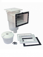 Astralpool Skimmer con collo standard e coperchio quadrato - colore bianco