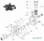 Ersatzteile für die Pumpe BADU MAGIC 6