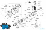 Ersatzteile für die Pumpe BADU RESORT 80
