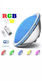 LED medence lámpa LED-STAR PAR56 30W, 12V, 1430 lm, RGBWW színes - WiFi, extern