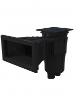 Schiumatoio 17,5 l con collo largo e coperchio quadrato - colore grigio antracite (RAL7016)