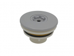 Ugello di ricircolo Sistema Multiflow con filettatura esterna - colore grigio chiaro (RAL7004)