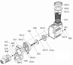 0,45 kW Badu 90/11 3F
