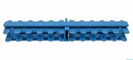 Überlaufgitter - zweiseitige - Breite 195 mm, Höhe 35 mm - Hellblau RAL5024