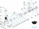 Pezzi di ricambio per pompa Astralpool Sena, 7m3/h 230V