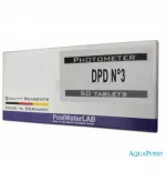 Tablety pre digitálny tester PoolLab 1.0. - DPD No.3, celkový chlór, balenie 50 ks
