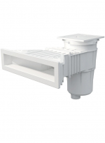 Superskimmer 17,5 lt con filetti in ottone - colore bianco