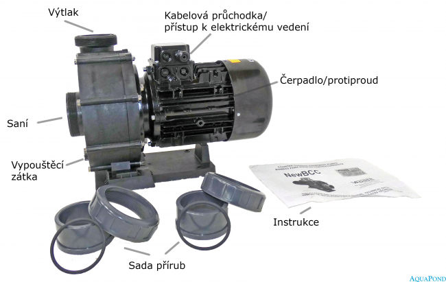 Čerpadlo protiprúdu New BCC 550T