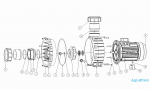 Części zamienne do pompy Bravus 300 - 66 m3/h; 2,2 kW