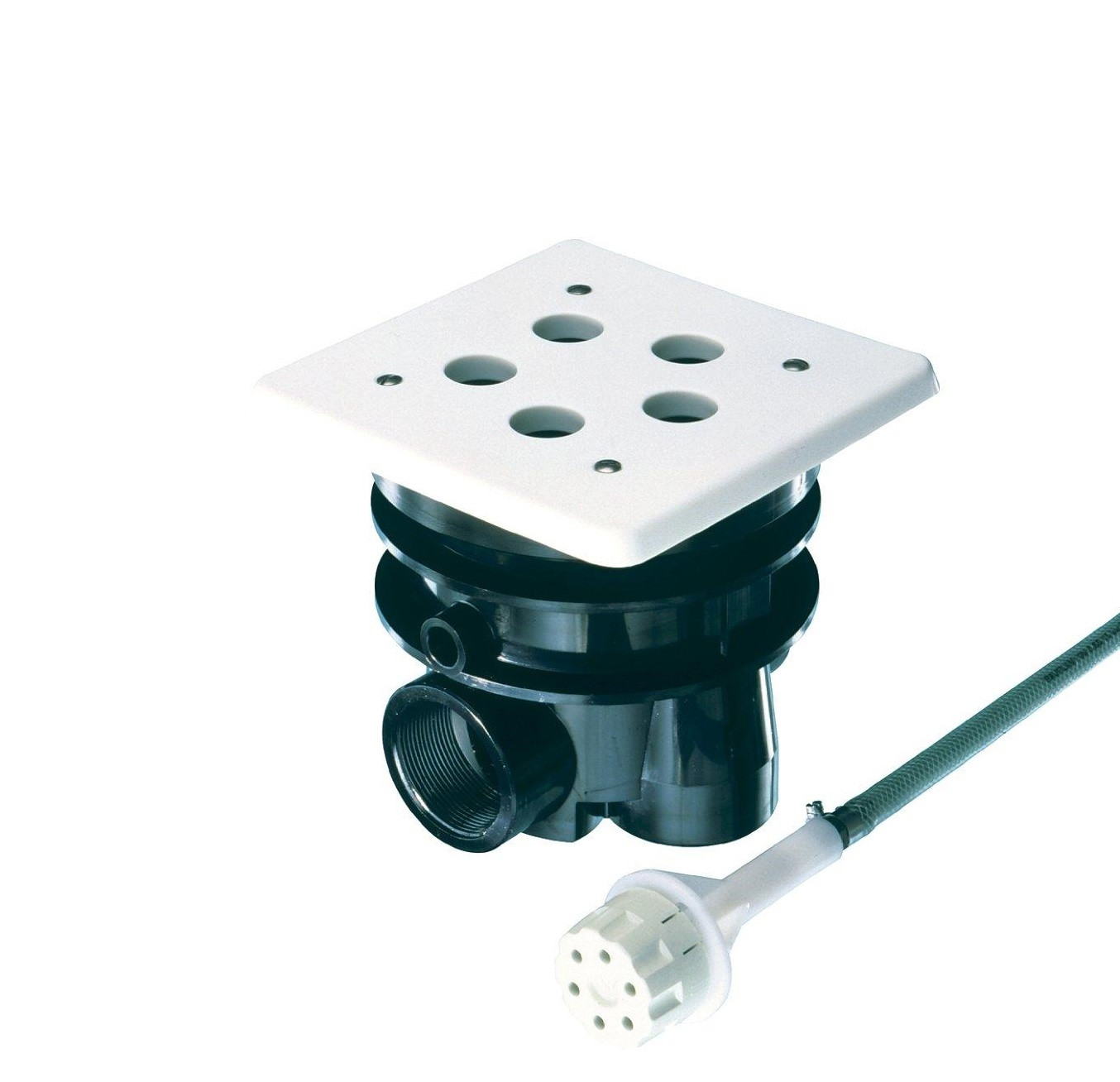 Wand- und Fluterdüse BADU JET Durchmesser der Düsen 5 x ...