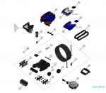 Ersatzteile für Zodiac Poolroboter Tornax RT 2100 - Blau