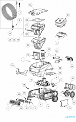 Alkatrészek: Zodiac Voyager RE 4200 - automata medenceporszívó